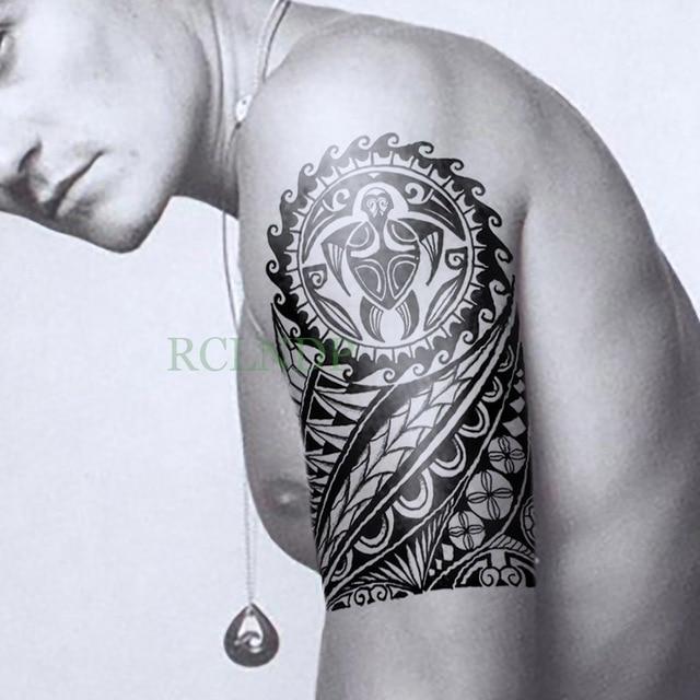 Waterproof Temporary Tattoo Sticker Anchor big size fake tatto flash tatoo tatouage temporaire body art for women girl men