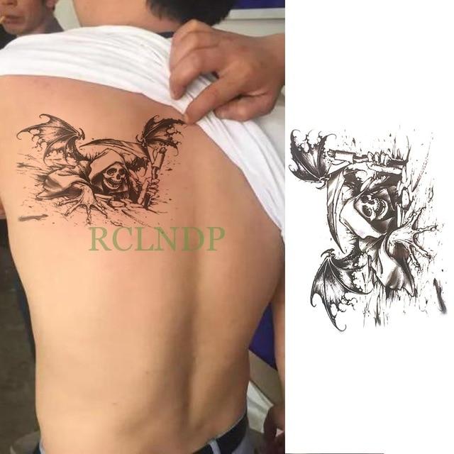 Waterproof Temporary Tattoo Sticker Anchor big size fake tatto flash tatoo tatouage temporaire body art for women girl men