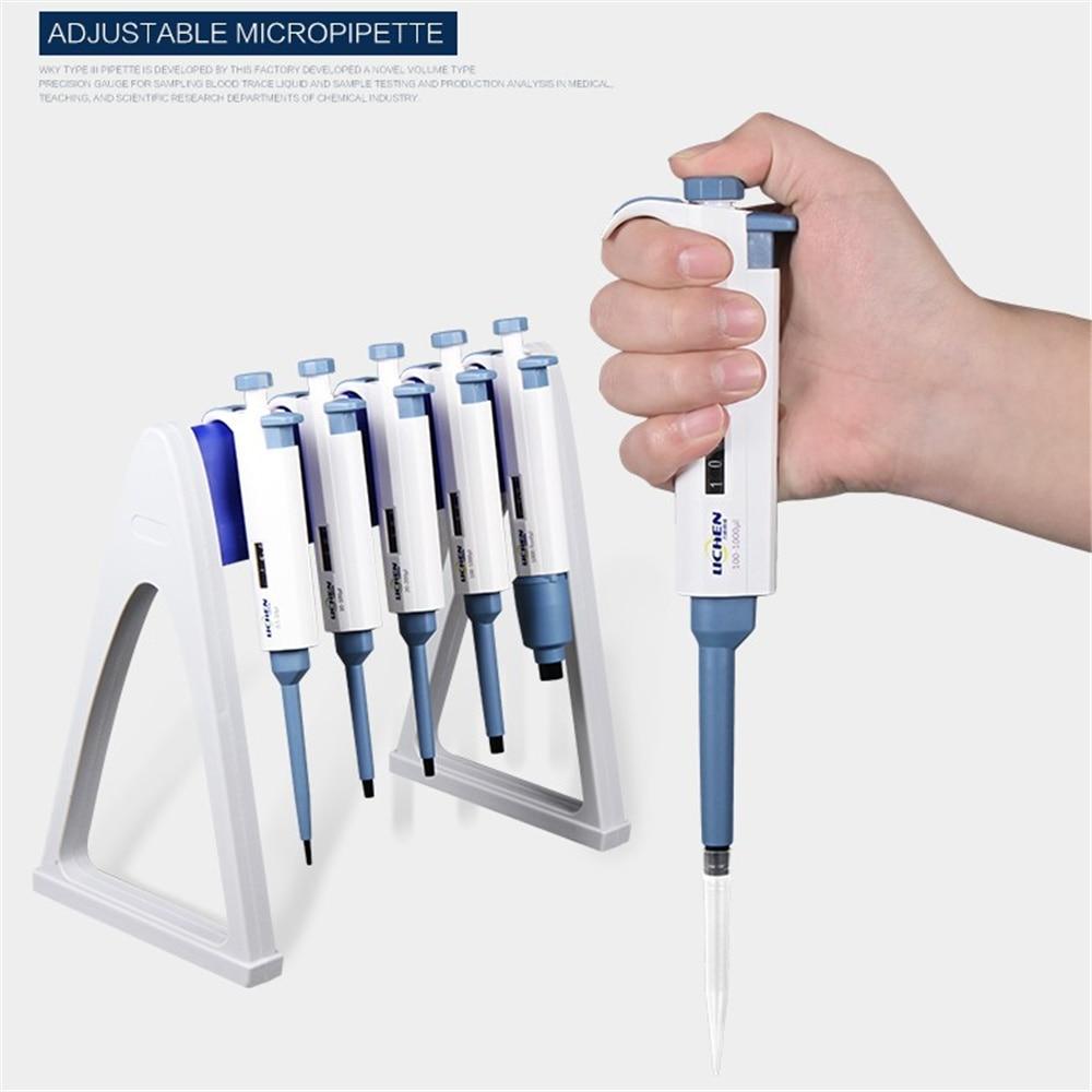1-10ml Lab Single Channel Manual Adjustable micropipette Toppette Pipette Continuous Number Lab Supplies