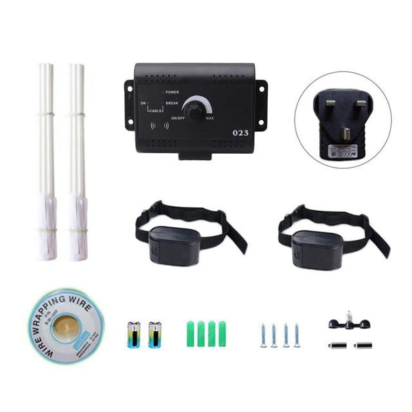Safety Pet Dog Electric Fence With Waterproof Training Collar Buried Electric Dog Fence Containment System Train Collar Buried