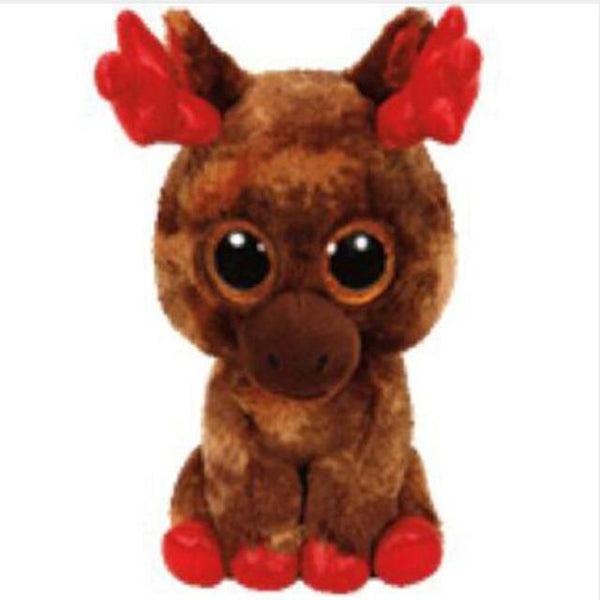 Ty Beanie Boos Plush Toy Owl Penguin Dog Giraffe Cat Raccoon Sheep Bat Cattle Plush Animal Toy Gift for Children 15cm