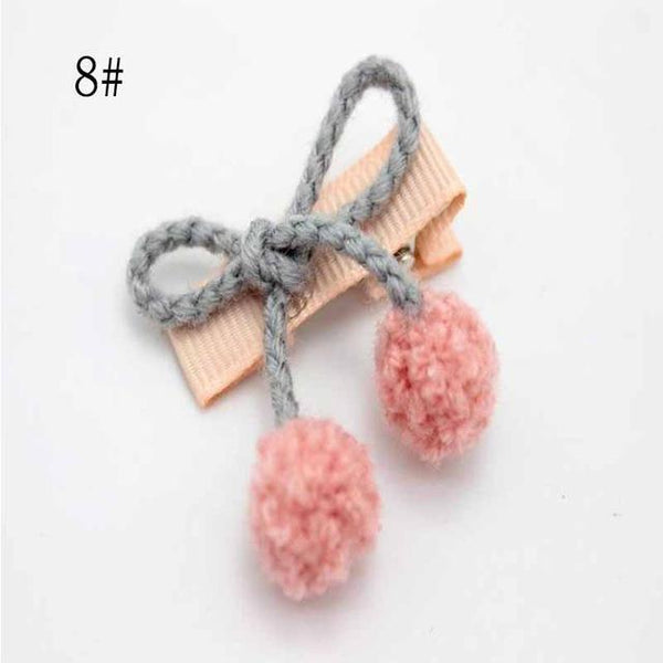 Pet supplies Baby Bow Girl Hair Accessories Cute Pet Dog Hair Accessories Handmade Flowers With Clip Dog Grooming Woman Jewelry