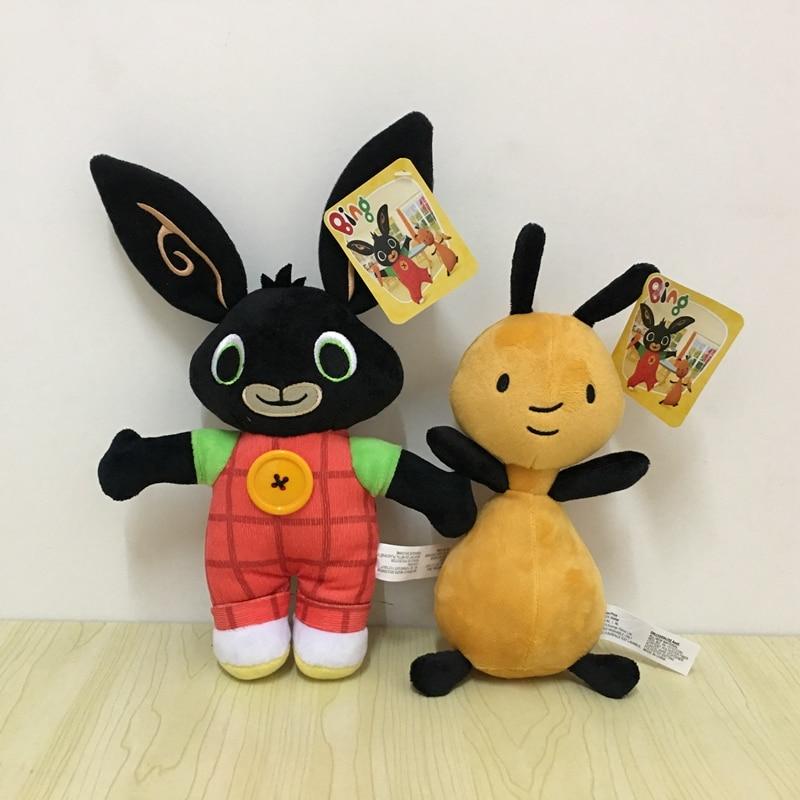 Forest Friends Bing Bunny Toy, Bing Rabbit Bear Panda Fox Elephant Flop Monkey Stuffed Animals Plush Toy For Girls