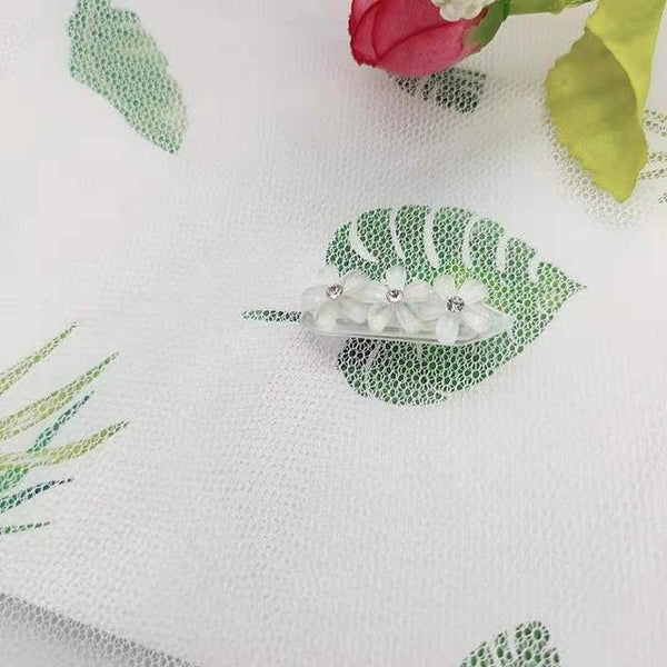Fresh and sweet flowers hair clip pet dog headdress dog hair accessory