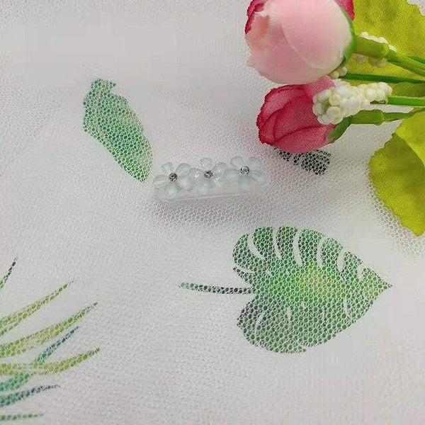 Fresh and sweet flowers hair clip pet dog headdress dog hair accessory