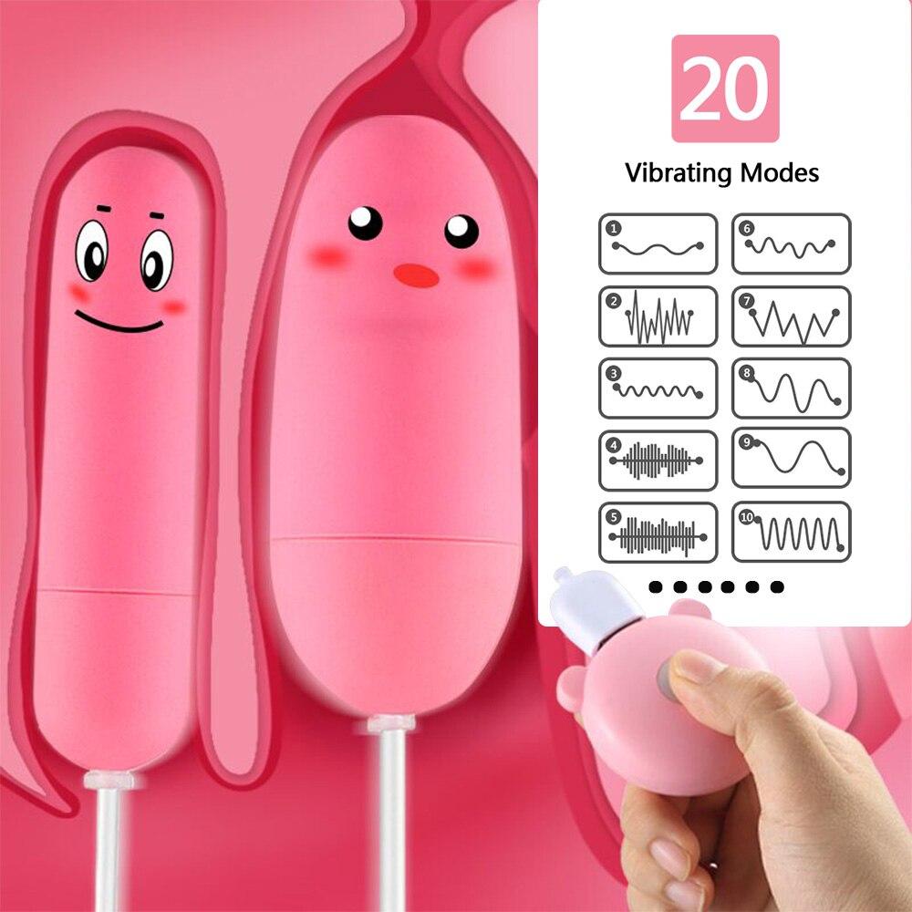 Double Vaginal Balls Sex Toys For Woman USB Remote Kegel Trainr For Pussy Tightening Ben Wa Ball Vibrator Vibe Geisha Balls