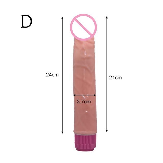 Sex Toy Vibrator Dildo for Female G spot Stimulation Women Masturbation Vibrating Toy Artificial Penis Massager Vaginal