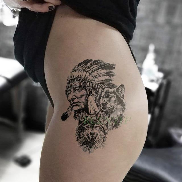 Waterproof Temporary Tattoo Sticker cool eagle wing man Fake Tatto Flash Tatoo Back leg Abdomen Arm tatouage for Girl Women Men