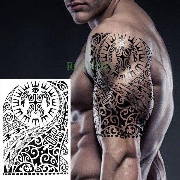 Waterproof Temporary Tattoo Sticker cool eagle wing man Fake Tatto Flash Tatoo Back leg Abdomen Arm tatouage for Girl Women Men