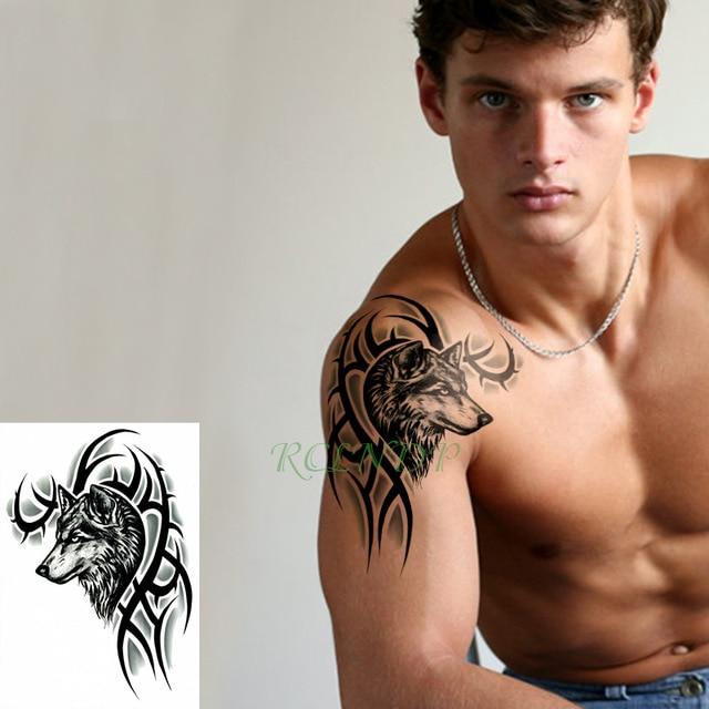 Waterproof Temporary Tattoo Sticker cool eagle wing man Fake Tatto Flash Tatoo Back leg Abdomen Arm tatouage for Girl Women Men