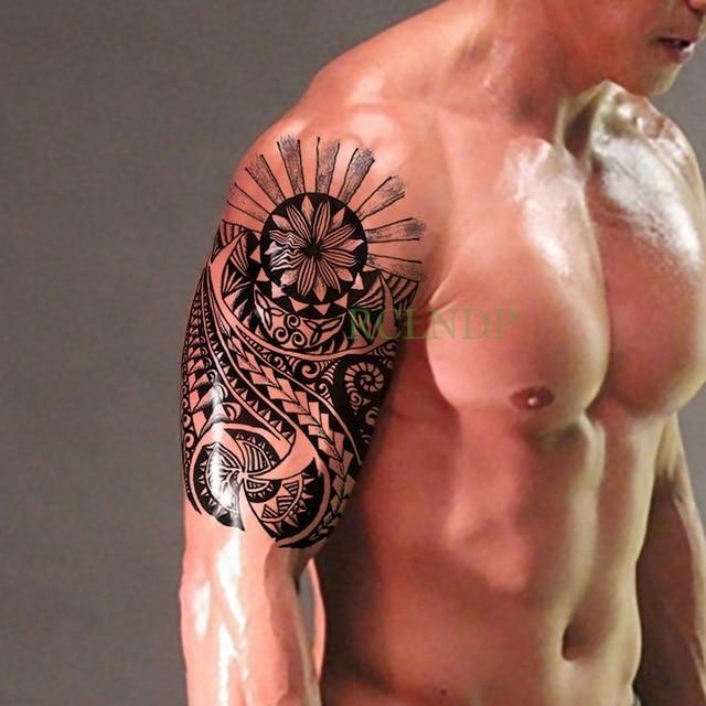 Waterproof Temporary Tattoo Sticker cool eagle wing man Fake Tatto Flash Tatoo Back leg Abdomen Arm tatouage for Girl Women Men