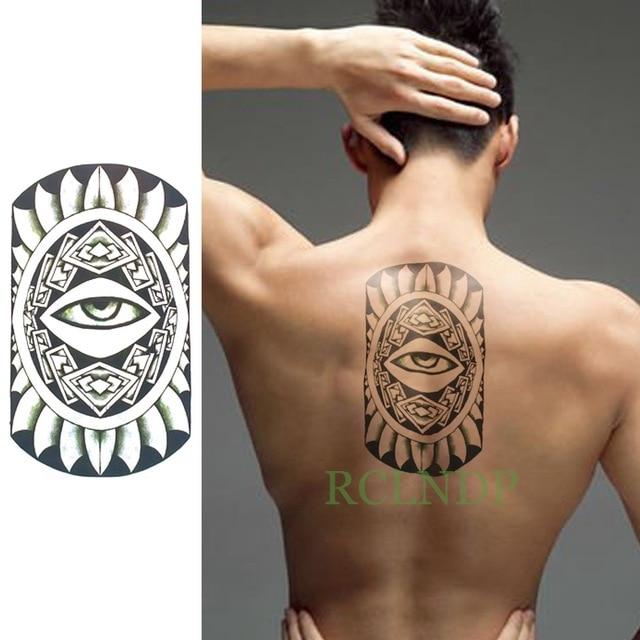 Waterproof Temporary Tattoo Sticker cool eagle wing man Fake Tatto Flash Tatoo Back leg Abdomen Arm tatouage for Girl Women Men
