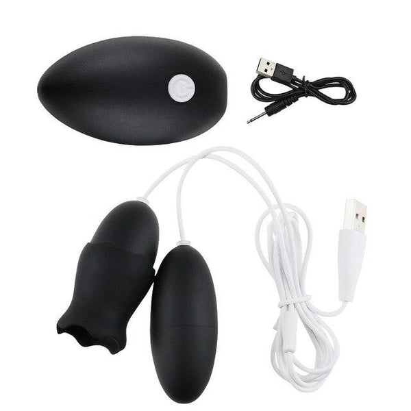 Powerful Vaginal Ball Blowjob Orgasm Anal Massager Bullet Vibrator G Spot Clitoral Tongue Licking Egg Sex Toys for Women Sexo