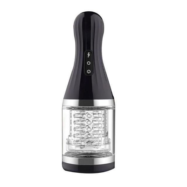 Electric Pronunciation Automatic Rotating 7 Speed Masturbation Cup Adult Sex Goods Vaginal Sex Vibrator for Men male masturbator