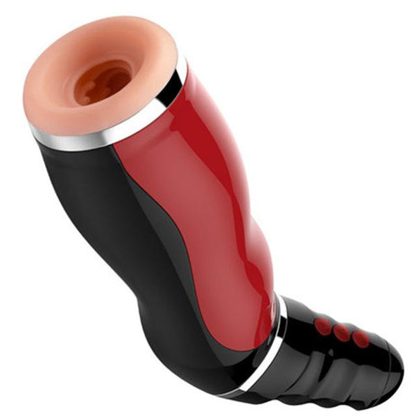 Deep Throat Clip Suction Suck Moan Interaction Induced Vibrator Artificial Vagina Real Pussy Male Masturbator Sex Toys for Men