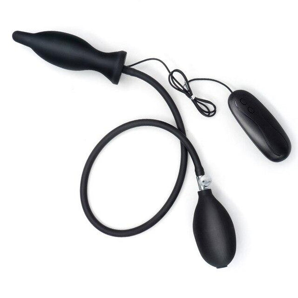 10 Speed Inflatable Anal Plug Vibrator Anal Dilator Prostate Massager Inflate Big Butt Plug Dildos Sex Toy For Men Women Gay
