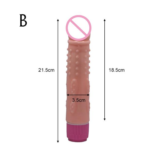 Sex Toy Vibrator Dildo for Female G spot Stimulation Women Masturbation Vibrating Toy Artificial Penis Massager Vaginal