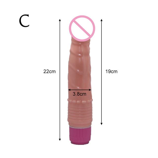 Sex Toy Vibrator Dildo for Female G spot Stimulation Women Masturbation Vibrating Toy Artificial Penis Massager Vaginal