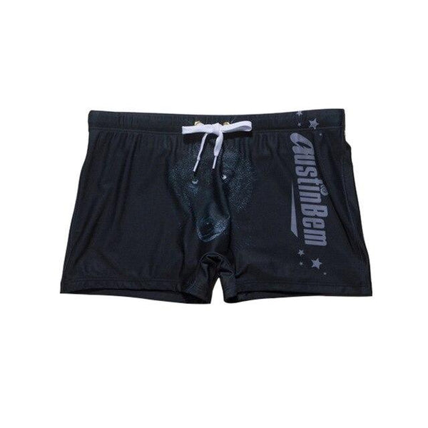 New Male Swimwear Men's Swimming Shorts Trunks Men Beachwear Beach Swimsuit Sport Eagle Flag Print Summer Surf Boxer Mens Shorts
