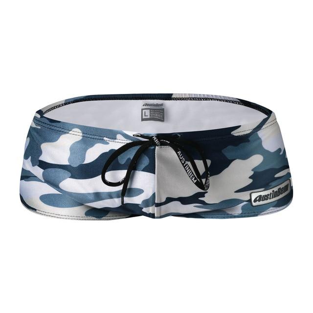 Men Swimwear Natatorium Swimming Trunks Sexy Swimsuit Camouflage Beach Wear Male Swim Pool Home Leisure Shorts Boxers