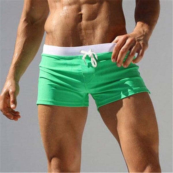 2019 New Men Swimwear Sexy Swimming Trunks Sunga Hot Swimsuit Mens Swim Briefs Beach Shorts Mayo Sungas De Praia Homens