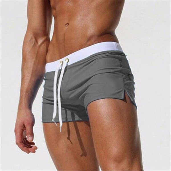 2019 New Men Swimwear Sexy Swimming Trunks Sunga Hot Swimsuit Mens Swim Briefs Beach Shorts Mayo Sungas De Praia Homens