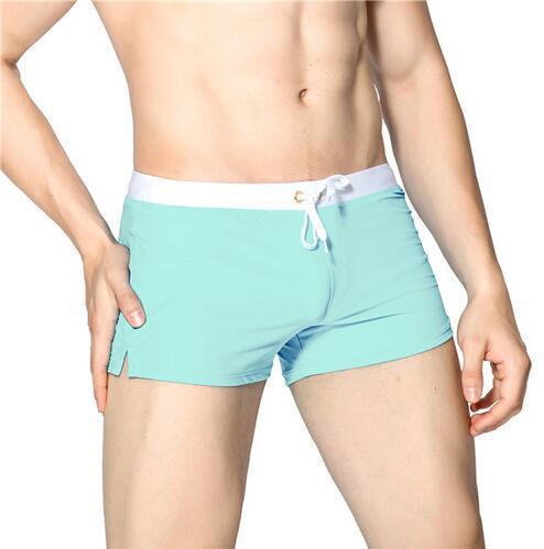 2019 New Men Swimwear Sexy Swimming Trunks Sunga Hot Swimsuit Mens Swim Briefs Beach Shorts Mayo Sungas De Praia Homens