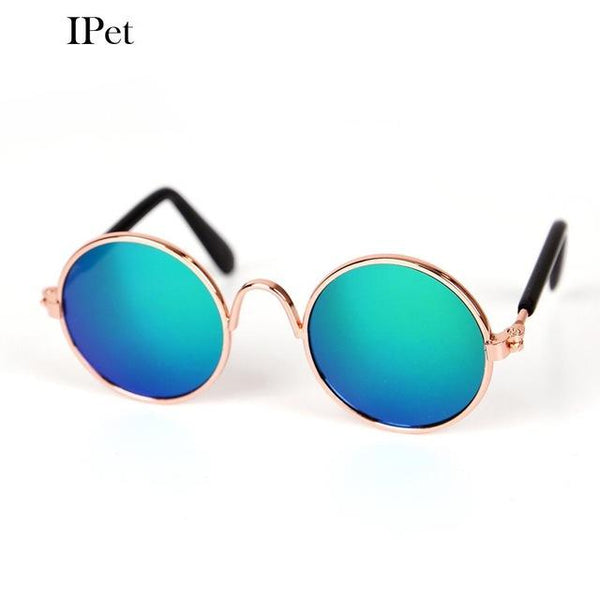 Hot Sale 5 Colors Cute Pet Sunglasses Round Shape Dog Cat Fashion Cool Styling Eye Protection Pet Accessories Supplies Products