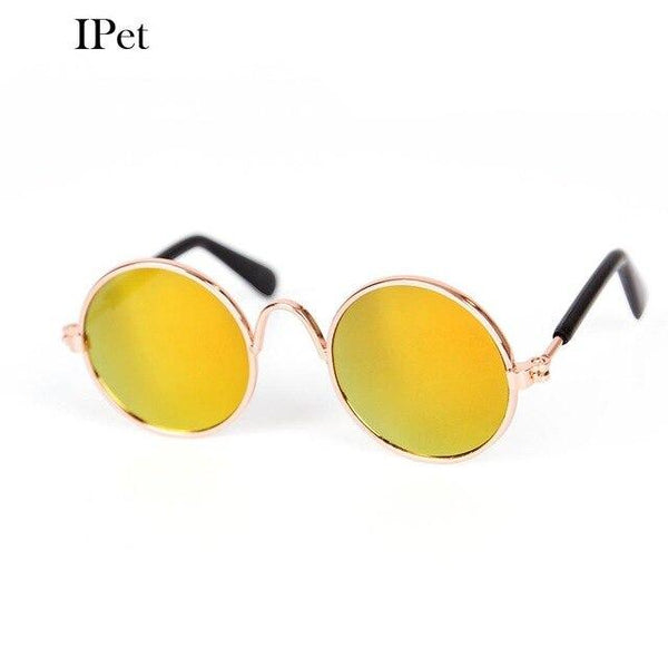 Hot Sale 5 Colors Cute Pet Sunglasses Round Shape Dog Cat Fashion Cool Styling Eye Protection Pet Accessories Supplies Products