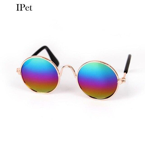Hot Sale 5 Colors Cute Pet Sunglasses Round Shape Dog Cat Fashion Cool Styling Eye Protection Pet Accessories Supplies Products