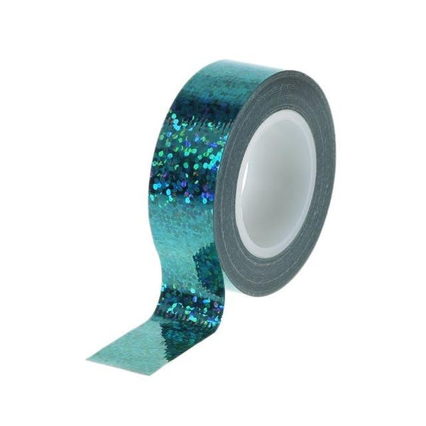 Rhythmic Gymnastics Decoration Holographic Tapes Prismatic Glitter Tapes Gimnasia Ritmica Artistic Hoops Stick Fitness Accessory