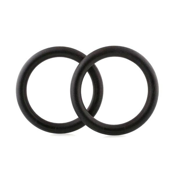 Environmental protection ABS gymnastics suspension ring high strength nylon ribbon fast locking fitness accessories