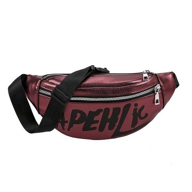 Men And Women's Fashion Sport Waist Pocket Bag Single Shoulder Bag Hasp Pack Girls Bag for the Belt Fitness Accessories