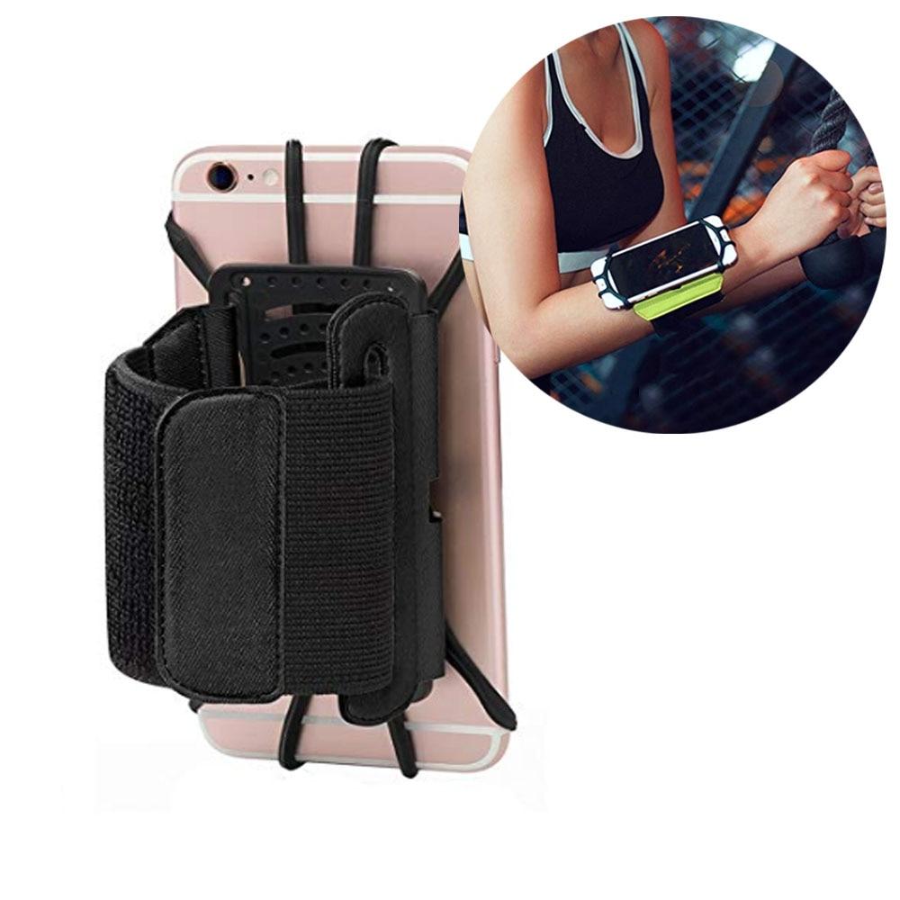 4-6 inch running bag wristband phone pouch women men sport gym arm band belt touch screen mobile phone for fitness accessories
