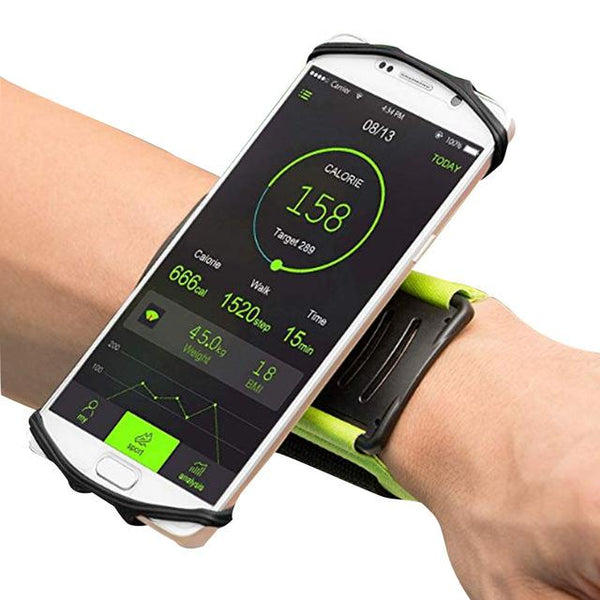 4-6 inch running bag wristband phone pouch women men sport gym arm band belt touch screen mobile phone for fitness accessories
