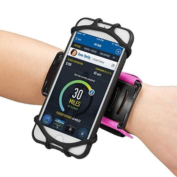 4-6 inch running bag wristband phone pouch women men sport gym arm band belt touch screen mobile phone for fitness accessories