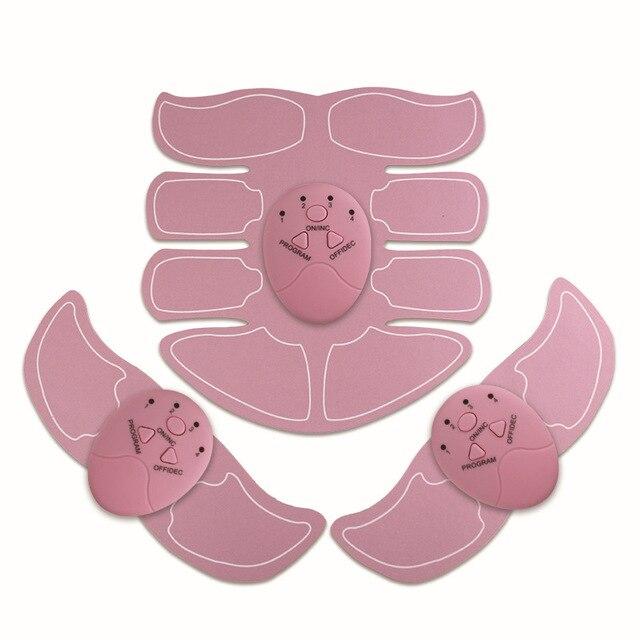Body Slimming Shaper Machine TENS Electronic Abdominal Fitness Accessories Smart EMS Muscle Trainer Wireless Stimulator Massager