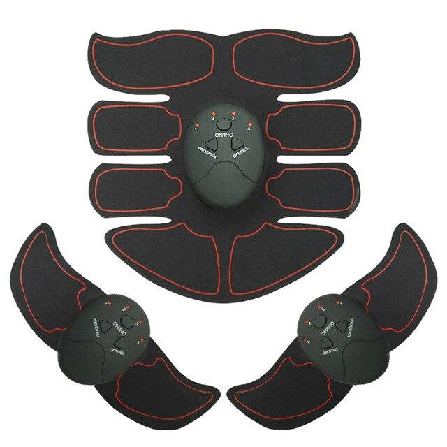 Body Slimming Shaper Machine TENS Electronic Abdominal Fitness Accessories Smart EMS Muscle Trainer Wireless Stimulator Massager