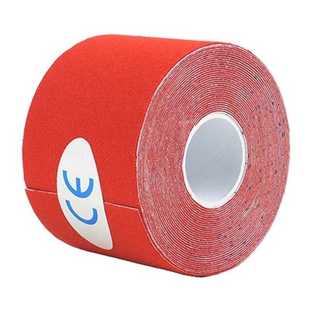 Cotton sports tape 5cm muscle stickers Fitness Equipments Accessories 2019 New Arrival