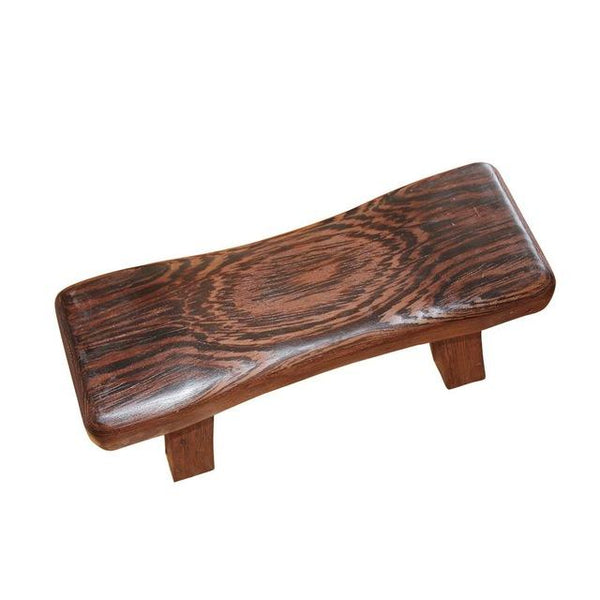 Wooden Fitness Sleeping Pillow Solid Wood Cervical Support Pillow Massage Fitness Yoga Stool Fitness Equipment Accessory