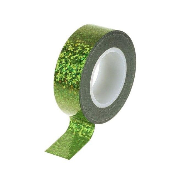 Rhythmic Gymnastics Decoration Holographic Glitter Tape Ring Stick Accessories Fitness Equipment Accessories