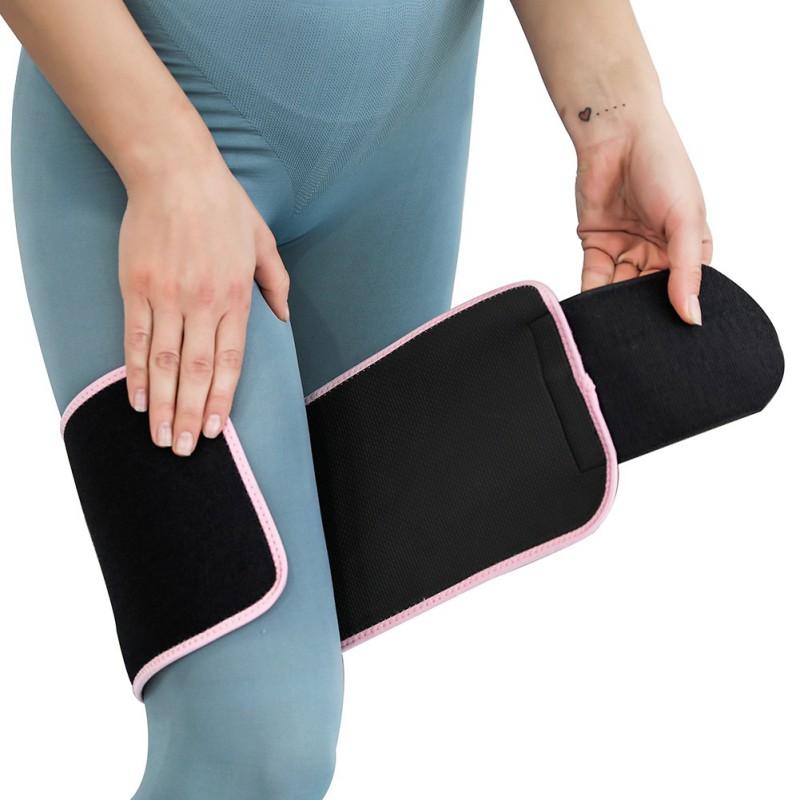 Rubber Adjustable Fitness Waist Thigh Belt Sweating Arm Weight Loss Package Support Fitness Sportswear Accessories