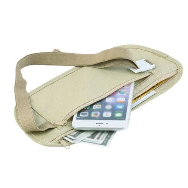 sports Waist Bag Lightweight Waterproof Elastic Zipper Storage Bags Phone Case Outdoor Fitness Sportswear Accessories
