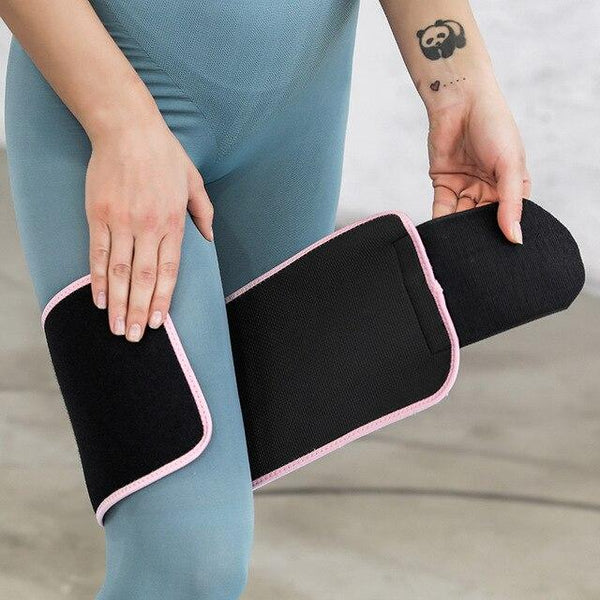 Waist / Arms / Thigh Belt Rubber Adjustable Sweating Slimming Wrap Brace Body Building Fitness Sportswear Accessories