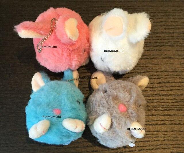 1X Super Kawaii Mini 5-12CM Rabbit Stuffed Plush TOY DOLL String Pendant Plush DOLL Wedding Bouquet Plush TOY DOLL