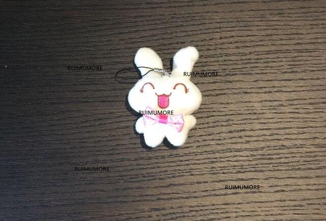 1X Super Kawaii Mini 5-12CM Rabbit Stuffed Plush TOY DOLL String Pendant Plush DOLL Wedding Bouquet Plush TOY DOLL