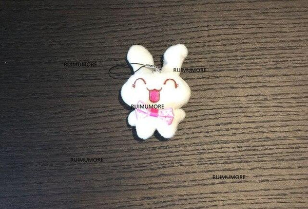 1X Super Kawaii Mini 5-12CM Rabbit Stuffed Plush TOY DOLL String Pendant Plush DOLL Wedding Bouquet Plush TOY DOLL