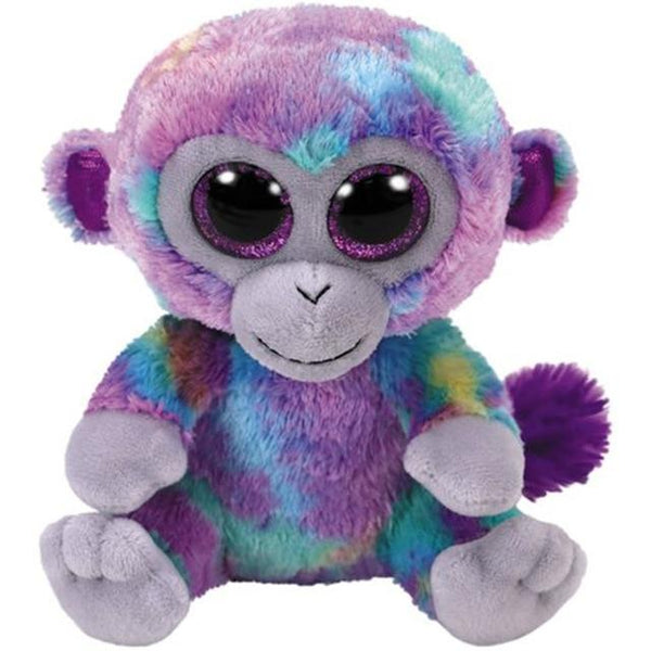 Pyoopeo Ty Boos 6" 15cm Mummy Owl Fish Bear Penguin Turtle Monkey Plush Big-eyed Stuffed Animal Doll Toy with Heart Tag