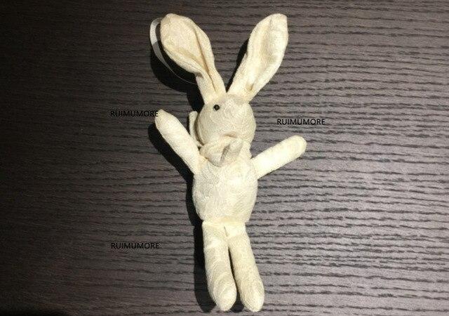 4Colors , Mini 9CM Rabbit Plush Stuffed animal TOY DOLL , Key chain gift Pendant rabbits Plush TOY DOLL
