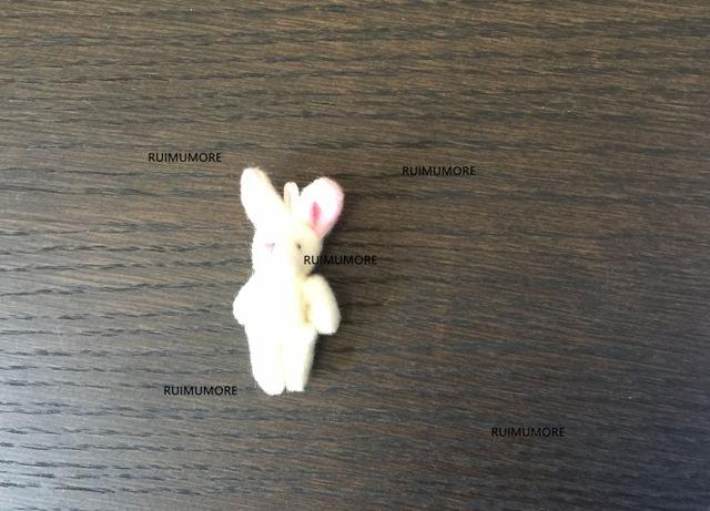 4Colors , Mini 9CM Rabbit Plush Stuffed animal TOY DOLL , Key chain gift Pendant rabbits Plush TOY DOLL